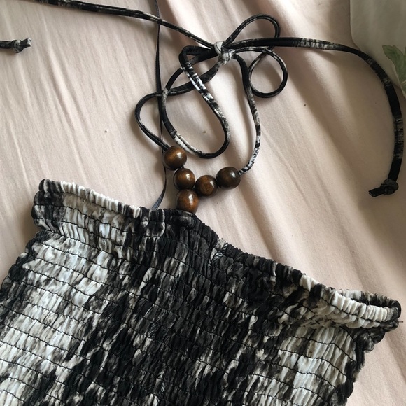 asymmetrical hem y2k fairy boho dress - Picture 4 of 4